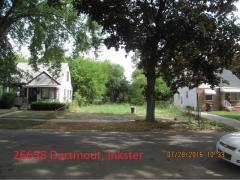 26658 Dartmouth, Vacant, Inkster, MI